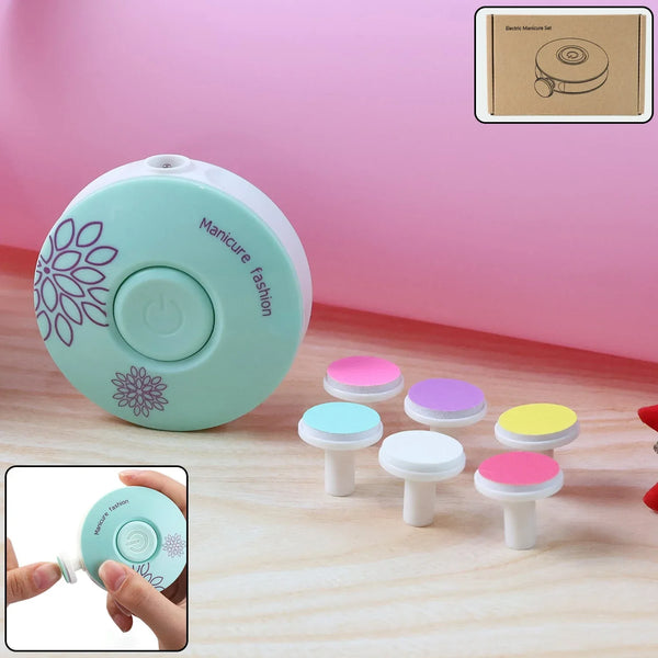 Baby Electric Manicure & Nail Care Set - justgrabit.in | Just Grab It