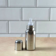 Stainless Steel Baby Feeding Bottle 200ML - justgrabit.in | Just Grab It