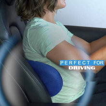 Ergonomic Orthopedic Back Support Pillow (18 x 9 Inch / 1 Pc) - justgrabit.in | Just Grab It