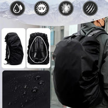 Heavy Waterproof Nylon Rain Cover/Dust Cover - Elastic Adjustable for Laptop Bags and Backpacks, School Bag Waterproof Cover, Dust Proof, Backpack, Laptop Bag Cover (1Pc) - justgrabit.in | Just Grab It