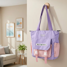 Trendy Multi - Pocket Shoulder Tote Sling Bag (1 Pc) - justgrabit.in | Just Grab It