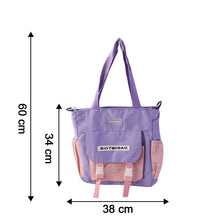 Trendy Multi - Pocket Shoulder Tote Sling Bag (1 Pc) - justgrabit.in | Just Grab It