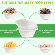 Freshee 180 ml Round Compostable Bagasse Bow (10 Pc) - justgrabit.in | Just Grab It