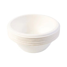 Freshee 180 ml Round Compostable Bagasse Bow (10 Pc) - justgrabit.in | Just Grab It