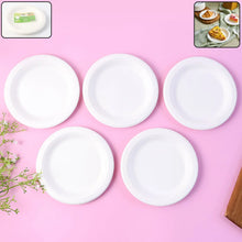 Freshee 6 Inch Round Compostable Bagasse Plate (10 Pcs Pack) - justgrabit.in | Just Grab It