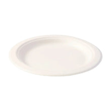 Freshee 6 Inch Round Compostable Bagasse Plate (10 Pcs Pack) - justgrabit.in | Just Grab It