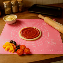 Non - Stick Dough Rolling & Baking Mat - (1 Pc / 29x26 Cm) - justgrabit.in | Just Grab It