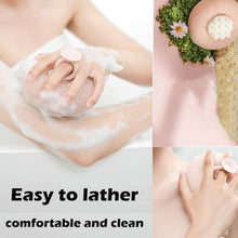 Premium Soft Exfoliating Round Bath Scrubber (1 Pc) - justgrabit.in | Just Grab It