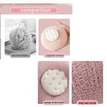 Premium Soft Exfoliating Round Bath Scrubber (1 Pc) - justgrabit.in | Just Grab It