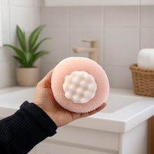 Premium Soft Exfoliating Round Bath Scrubber (1 Pc) - justgrabit.in | Just Grab It