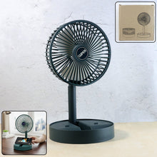 Rechargeable Desktop Table Fan Mobile Phone Holder (1 Pc) - justgrabit.in | Just Grab It