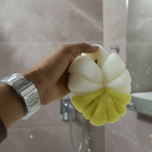 Dual Color Soft Mesh Bath Loofah Body Scrubber (1 Pc) - justgrabit.in | Just Grab It