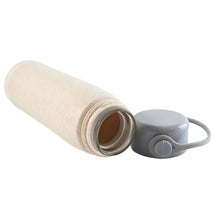 Creative Wheat Glass Water Bottle with Phone Holder (380ml, 80 Pc MOQ) - justgrabit.in | Just Grab It