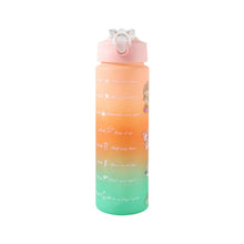 Motivational Gradient Water Bottle (900 ML) - justgrabit.in | Just Grab It