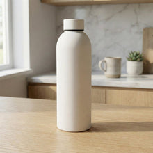 Stainless Steel Double Wall Vacuum - Insulated Drink Water (White / 500 ML Approx) - justgrabit.in | Just Grab It