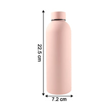 Stainless Steel Double Wall Vacuum - Insulated Drink Water (Pink / 500 ML Approx) - justgrabit.in | Just Grab It