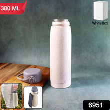 Creative Wheat Glass Water Bottle with Phone Holder (380ml, 80 Pc MOQ) - justgrabit.in | Just Grab It