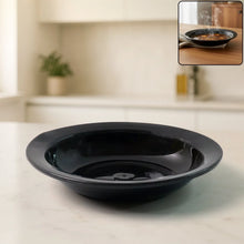 Premium Deep Black Curry Soup Serving Bowl (1 Pc) - justgrabit.in | Just Grab It