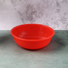 Plastic 6 Inch Red Round Deep Serving Bowl (1 Pc) - justgrabit.in | Just Grab It