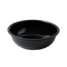 Plastic 6 Inch Black Round Deep Serving Bowl (1 Pc) - justgrabit.in | Just Grab It