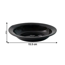 Premium Deep Black Curry Soup Serving Bowl (1 Pc) - justgrabit.in | Just Grab It