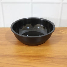 Plastic 6 Inch Black Round Deep Serving Bowl (1 Pc) - justgrabit.in | Just Grab It