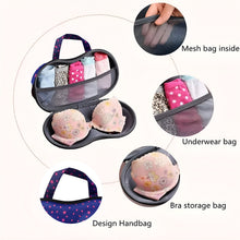 Premium Hard - Shell Bra & Lingerie Storage Travel Case (1 Pc) - justgrabit.in | Just Grab It