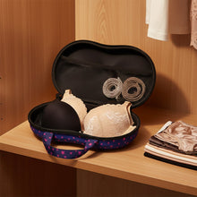 Premium Hard - Shell Bra & Lingerie Storage Travel Case (1 Pc) - justgrabit.in | Just Grab It