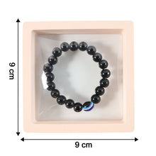 Elegant Dual - Tone Crystal Beaded Stretch Bracelet (1 Pc) - justgrabit.in | Just Grab It