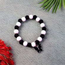 Elegant Black and White Fancy Bracelet (1 Pc) - justgrabit.in | Just Grab It