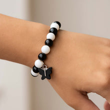 Elegant Black and White Fancy Bracelet (1 Pc) - justgrabit.in | Just Grab It