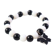 Elegant Black and White Fancy Bracelet (1 Pc) - justgrabit.in | Just Grab It