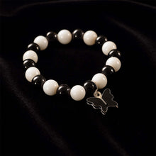 Elegant Black and White Fancy Bracelet (1 Pc) - justgrabit.in | Just Grab It
