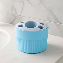 Multipurpose Bathroom Toothbrush and Utility Holder Stand with Multiple Slots (1 Pc) - justgrabit.in | Just Grab It