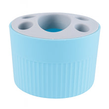 Multipurpose Bathroom Toothbrush and Utility Holder Stand with Multiple Slots (1 Pc) - justgrabit.in | Just Grab It