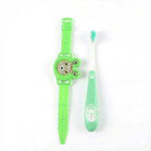 Kids Toothbrush and Cartoon Watch Toy Set - justgrabit.in | Just Grab It