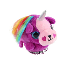 Kids Unicorn Plush Hair Brush - (1 Pc) - justgrabit.in | Just Grab It