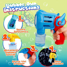 Rechargeable Bubble Gun Toy for Kids (1 Set) - Justgrabit Inc.