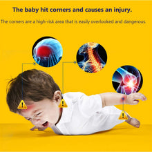4 Pc Soft Foam Table Corner Protectors Set with Safety Tape - justgrabit.in | Just Grab It
