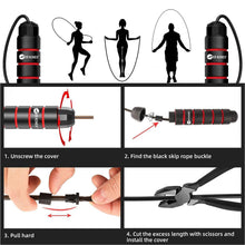 High - Speed Skipping Rope with Foam Padded Handles (1 Pc) - justgrabit.in | Just Grab It