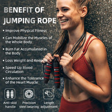 High - Speed Skipping Rope with Foam Padded Handles (1 Pc) - justgrabit.in | Just Grab It