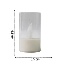 Flameless Candles with Transparent plastic Covers Set of 24 Pcs LED - Justgrabit Inc.