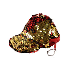 Stylish Sequin Mini Cap - Shaped Coin Purse (1 Pc) - justgrabit.in | Just Grab It