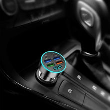 Multi - Port Fast Car Charger for 12V/24V Vehicles – 4 - USB Smart Adapter - justgrabit.in | Just Grab It
