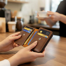 Premium Multipurpose Zip Closure Card Holder Wallet (1 Pc) - justgrabit.in | Just Grab It