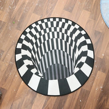 3D Space Round Carpet, Floor Mat Non - Woven Doormat (60 Cm) - justgrabit.in | Just Grab It