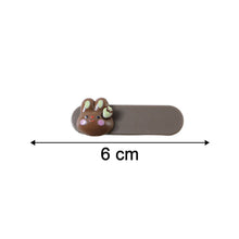 Cute Bunny Face Decorative Hair Clips Set (4 Pc) - justgrabit.in | Just Grab It