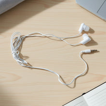 Portable Round Earphone Carry Case with Wired Earphones Set (1 Set) - justgrabit.in | Just Grab It