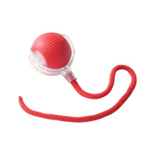 Rechargeable Interactive Cat Toy Ball with Detachable Braided Tail and LED Light (1 Pc) - justgrabit.in | Just Grab It