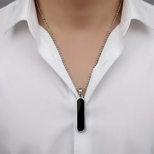 Minimalist Bar Pendant Necklace with Chain (1 Pc) - justgrabit.in | Just Grab It